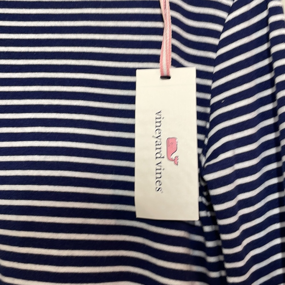 Vineyard Vines Little girls Striped Shirt NWT Size Small - Picture 2 of 5
